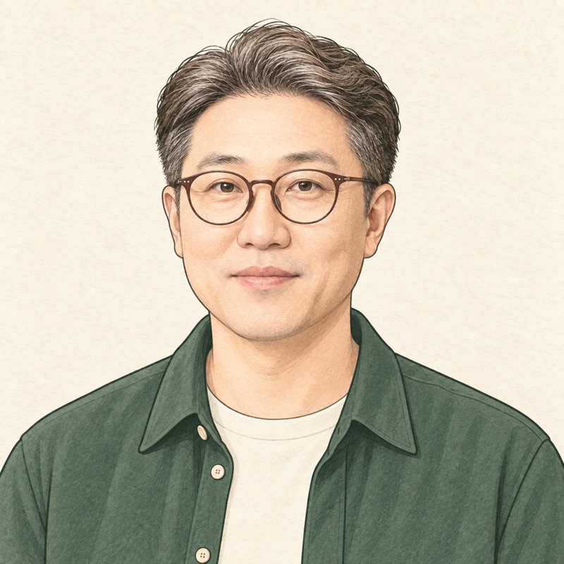 사업·서비스 기획자 카툰 초상화